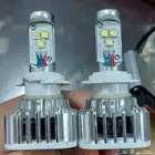 ليد h7 لون ابيض شغال على الشرط H7 led 30W 8 48V