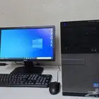 كمبيوتر مكتبي ديل i3 مع شاشة نظيف