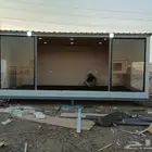 غرف متنقل واجهات قزاز بركسات