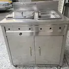 قلاية ستانلس ستيل للفلافل و للبطاطس للبيع بداعي السفر
