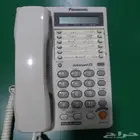 تلفون بانسونيك هاتف ثابت خطين بنسونيك نظيف وشغال صناعة يابان