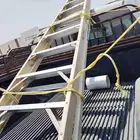 سلم مصنوع من الفيبر قلاس والالمنوم الطول 2.50