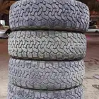 طقم كفرات حجري منزل. 275 60 20شبه جديد مديل بداية 25