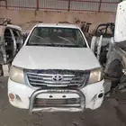 هايلوكس دبل موديل 2013 تشليح قطع فقط
