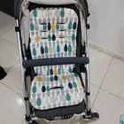 سياره اطفال من باباز و ماماز بحاله ممتازة مع قطعتين
