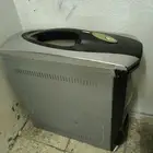 كيسة كمبيوتر مع طابعة ومحول كهربى