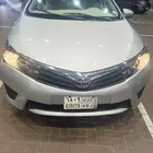 Toyota corolla Model. 2014 rate 29800 Pass one year istama