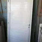باب المنيوم معا الحلق وادرج المنيوم وسرير حديدنفر ونص
