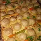 كرات البطاطس بالدجاج
