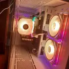 PC GAMING شاشة كيبورد ماوس نظيف جدا i5-14400F RTX