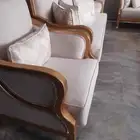كنب كلاسيك خشب تركي 11 نفر مع طقم طاولات