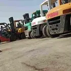 رافعات شوكيه للايجار جميع انواعها واحجامها