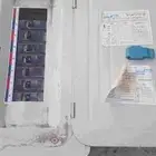 طبلون وعداد كهرباء وفلتر شبه جديد