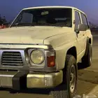 باترول باب واحد96 ابيض مكينة لكزس 400