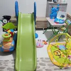 مجموعة من ألعاب الاطفال نظيفة ومغسولة