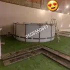 مسبح مسابح متنقلة للكبار عميقة وللصغار بيست واي
