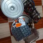 غاز أرضي 3عيون مع حلة ألمنيوم 25لتر
