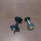 دنبل حديد ممتاز جدا ودلب خشب صغير