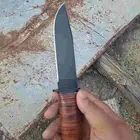 سكين رحلات حديد 1095 فولاذ