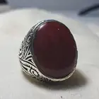 خاتم عقيق كبدي