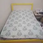 كرسي نوم خشب نفر ونص ومرتبتين زنبركية