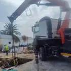 الايجار بوم ترك كرين 15 طن داخل سعودي عرب