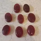 احجار عقيق منقوش للبيع