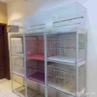 عظم حبار أقفاص مقاس 601 مع الاستاندات.