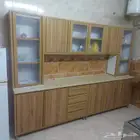 دولاب الالمنيوم الأصلي طول مترين وثمانين سانتي وارتفاع مايقا