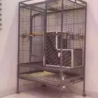 قفص كاسكو كوكاتو قفص كبير مع بياضه كبيره تحتاج ترميم