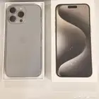 ايفون 15 بروماكس 256 نظيف جدا اللون تيتانيوم طبيعي