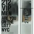 عطر 212VIP حجم 100ملي بضاعه ب280وتستر بسعر250 اصلي مضمون 100