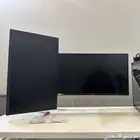 شاشه قيمنق مقاس 27 انش متوفر شاشتين كلها 27