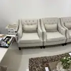 طقم كنب وطاوله طعام