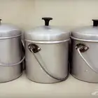 ثلاث سكريات معدن. مقاس 15 و14