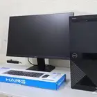 كمبيوتر ديل i3 نظيف مع شاشة 24 بوصة
