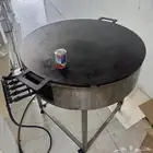 صاج استانلس إستيل مع عجانه 50 كيله سوري