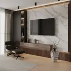 معلم ديكورات بديل الرخام بديل الخشب شاشات