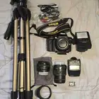 Nikon D5300 Full Camera Set   Only 1800
