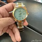 ساعة سيكو مينا فيروزي بطارية حالة جيدة