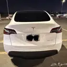 تسلا موديل long range y دفع رباعي نظيفة جدا