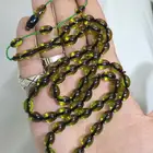 سبحة زعفران لون اخضر زيتي