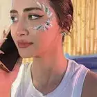 رسم على الوجه اليوم الوطني