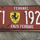 لوحة المنيوم زينة فيراري 1929 F1