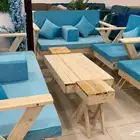 كراسي خشب جلسات خارجية كراسي كويتية