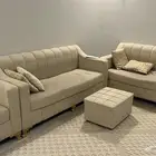 كنب للبيع نظيف وفيه بعض القطع منه جديده