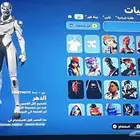 حساب فورت نايت حزمة اكسبوكس النادره مع سكنات اخرى نادره