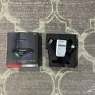 محول USB أربع منافذ RGB وحامل سلك فأرة الألعاب