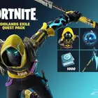 حزمة فورت نايت سكن و 1000 فيبوكس