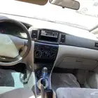 كورولا السياره نافض بطنها كامل دخليتها نظيفه بنسبه  95